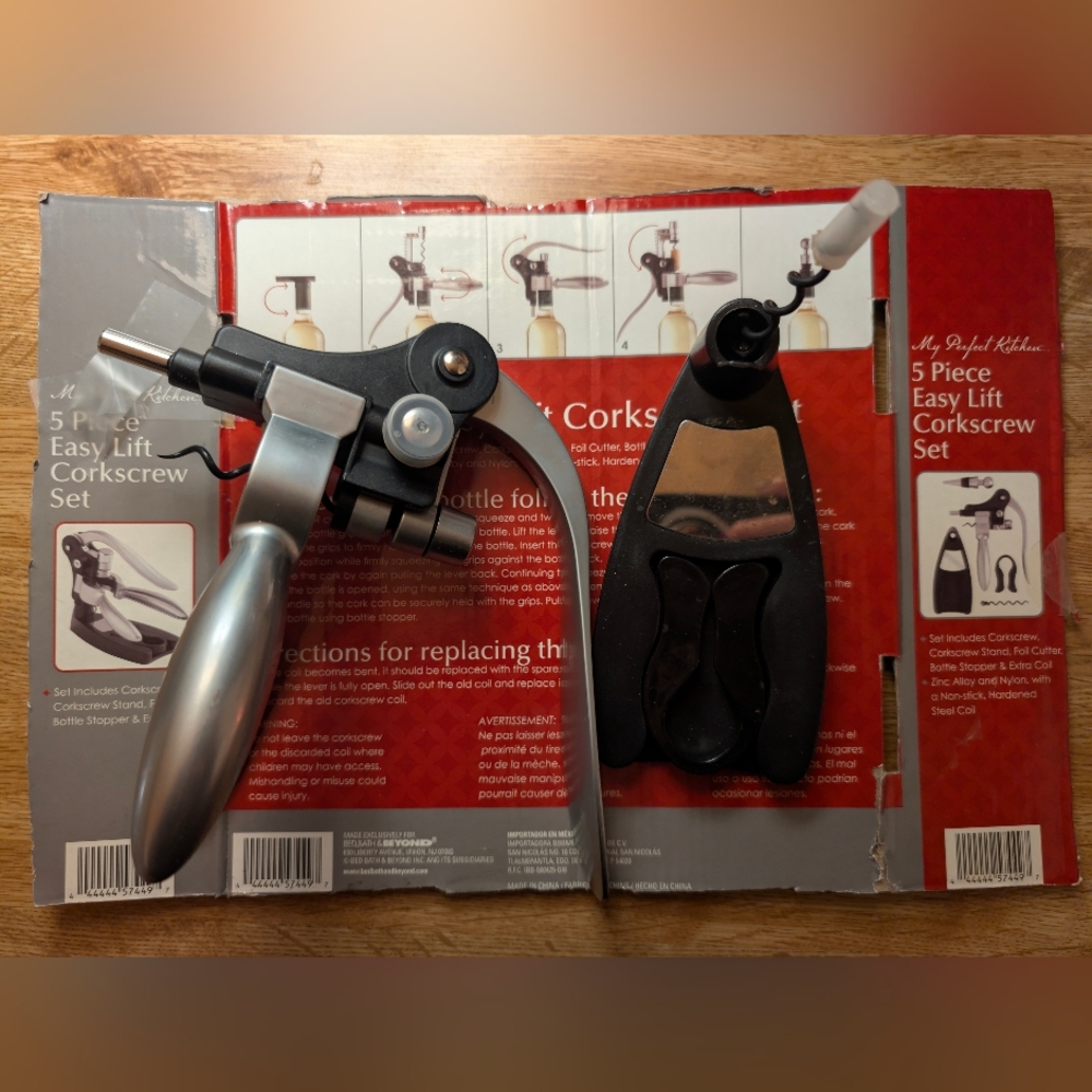 Bed Bath & Beyond My Perfect Kitchen Corkscrew Set